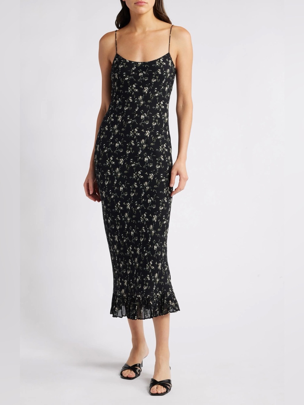 Reformation Suki Georgette Maxi Dress